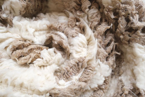 AFK Living vloerkleed Berber - handgemaakt - Wol - 110 x 146 cm - vtwonen shop