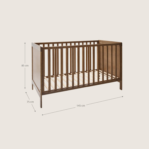 Petite Amélie Meegroeibed Nuage - 70 x 140 cm - Premium Cocoa - vtwonen shop