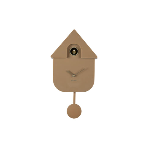 Karlsson wandklok Modern Cuckoo Oro - bruin - 21.5x8.5x41cm