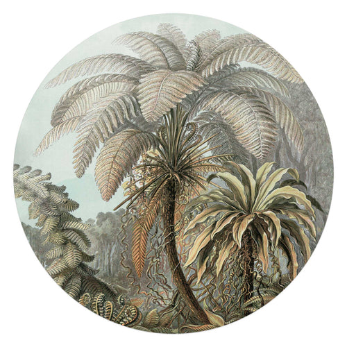 Reinders glasschilderij Palmboom - Ø 70cm
