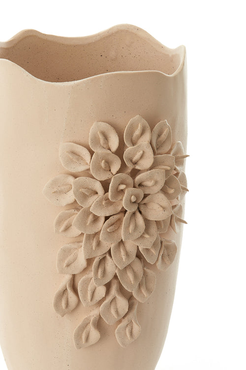 Light & Living vaas AMIATA - 31.5x27x50cm - wit - vtwonen shop