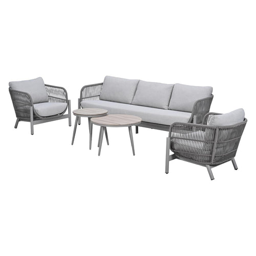 Garden Impressions Loungeset Luzia 5-delig - taupe
