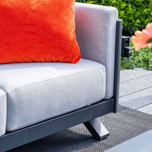 Garden Impressions loungeset Medellin 3-delig - donker grijs