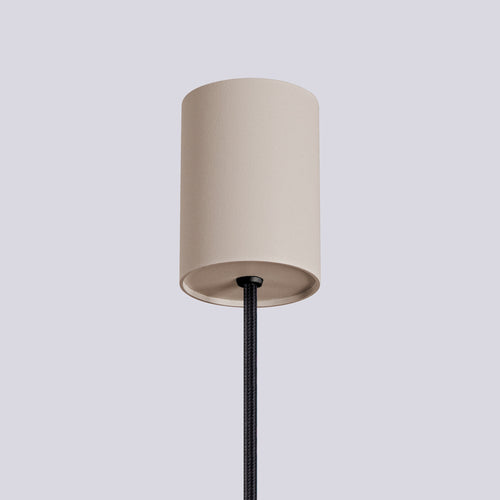 Sollux Lighting Hanglamp HALO 1 taupe - 12x12x120cm