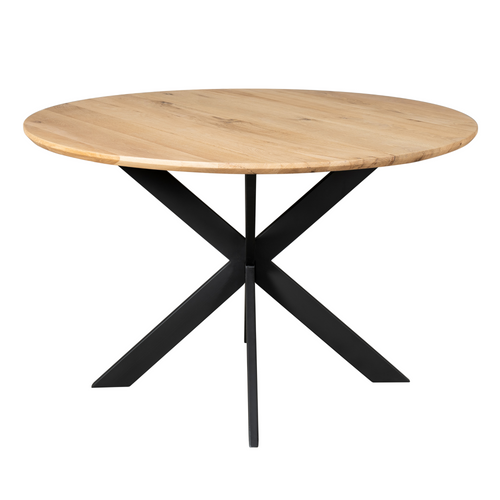 Starfurn  eettafel Ferris - bruin - 130x130x76cm - vtwonen shop