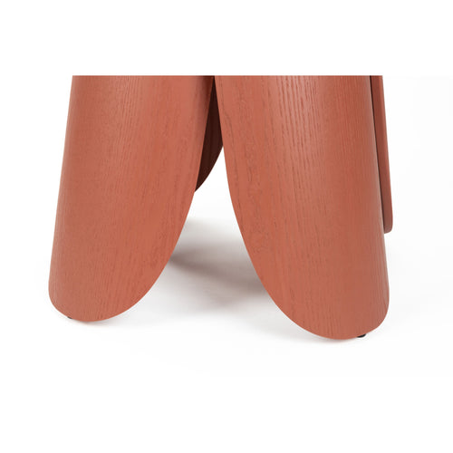 Zuiver Fleur Bistro Tafel Hout Rood