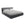 LaMiaSofa Bed met opbergruimte Roma - velours - staal - 200x228x82