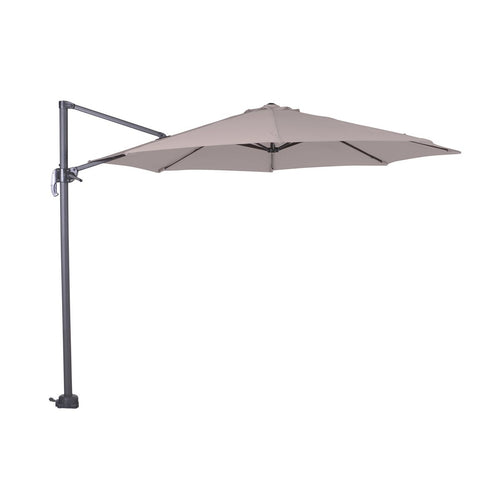 Hawaii parasol S - Ø300 cm - carbon black - zand