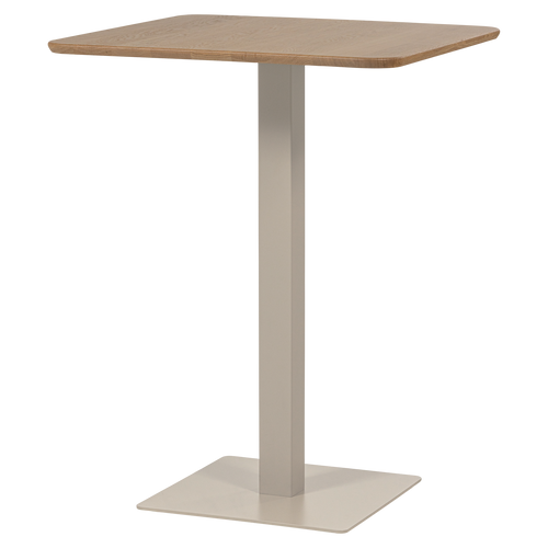 WOOOD bartafel afgeronde hoek dl Tablo - Transparant - 107x79x79
