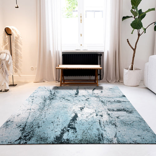 Louis De Poortere vloerkleed Dragonfly - blauw - 240x340cm - vtwonen shop