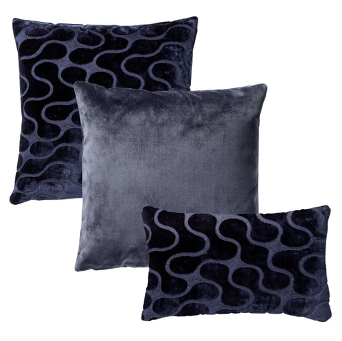 KUSSENSET | 3-delig | Celeste Curated | blauw | Hoii | inclusief veren binnenkussens