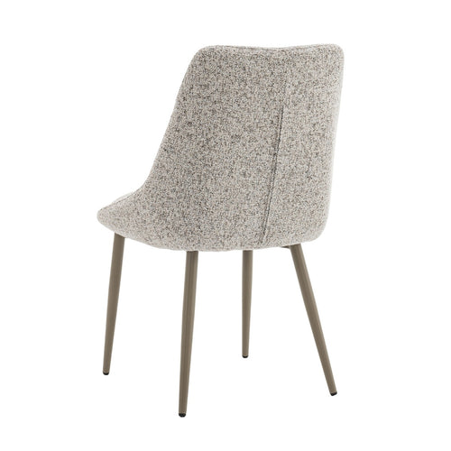 DÉJA Living Eetkamerstoel Malou - Beige/Taupe - Set van 2 - vtwonen shop