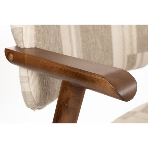 Dutchbone Sara Eetkamerstoelen Beige - Set van 2