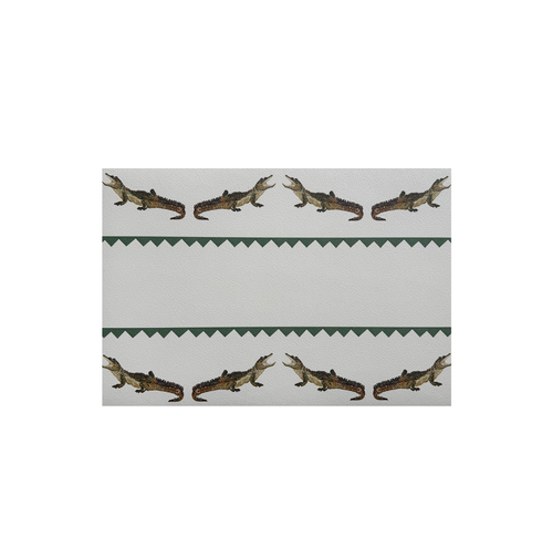 Catchii Placemat Crocodile Sam groen - vtwonen shop