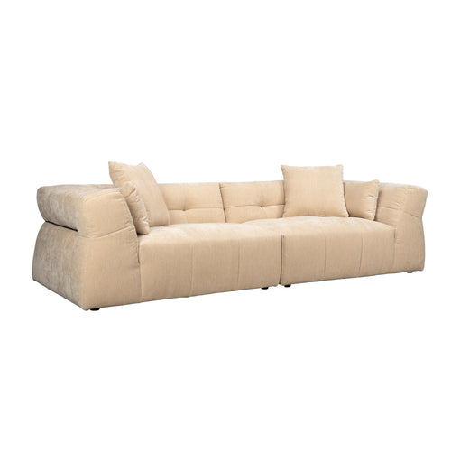 Dutchbone Hodge 4,5-Zitsbank Beige