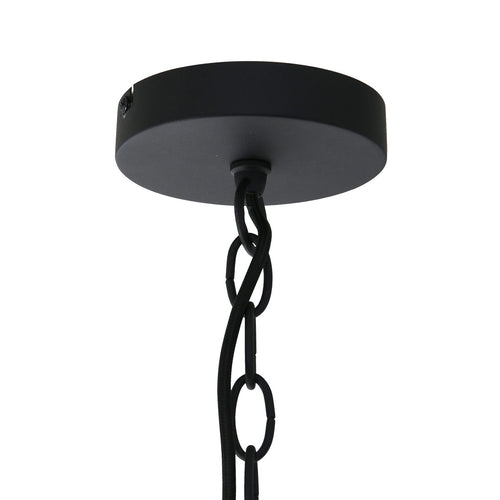 Steinhauer hanglamp semicirkel - 1 lichts - 50x 180 cm - zwart