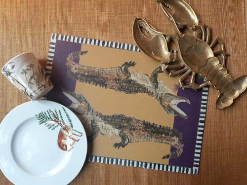 Catchii Placemat Crazy crocodile