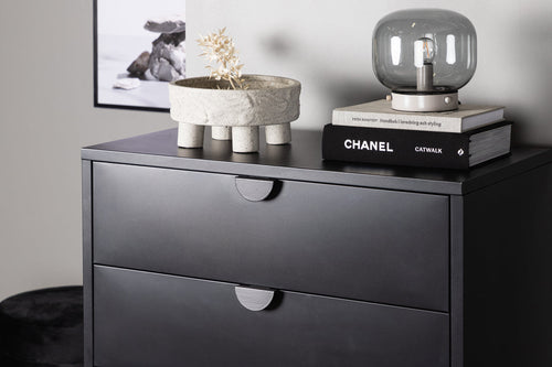 Rebellenclub Dressoir Ladekast - Zwart - vtwonen shop