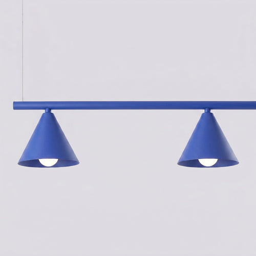Sollux Lighting Kroonluchter NOX 4L ultramarijn - 122x14x215cm