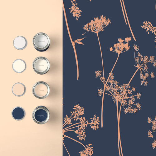 Graham & Brown Vliesbehang - Anthriscus Dusk - 10mx53cm - vtwonen shop