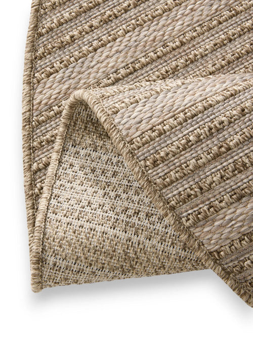benuta binnen- en buitenkleed Naoto - beige - ø 120 cm