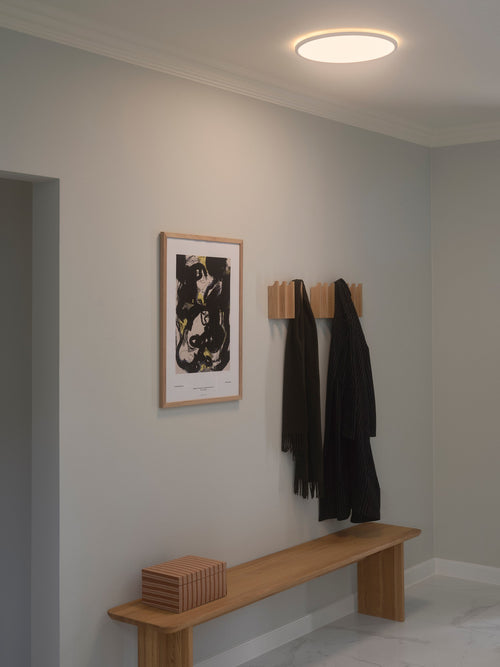 Nordlux Oja | Plafondlamp | LED Module | Wit - vtwonen shop