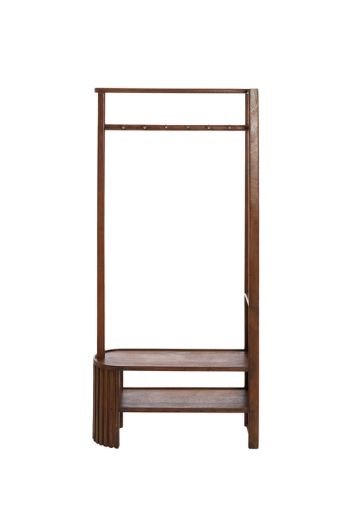 Light & Living kapstok GAIOS - 85x30x180cm - bruin