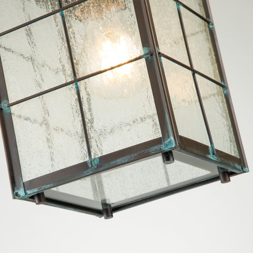Elstead Hinkley Nantucket Hanglamp voor buiten, verouderd messing, IP44