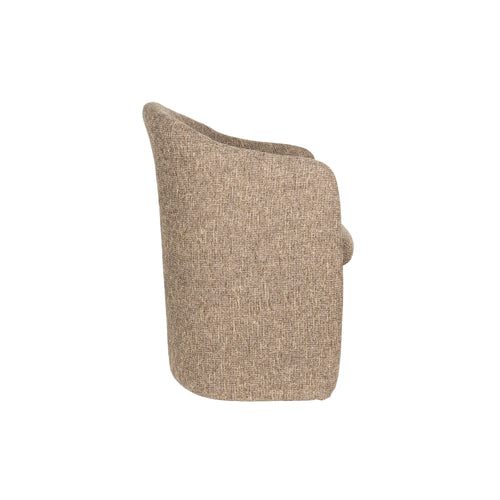 Zuiver Contour Eetkamerstoelen Armleuning Lichtbruin - Set van 2