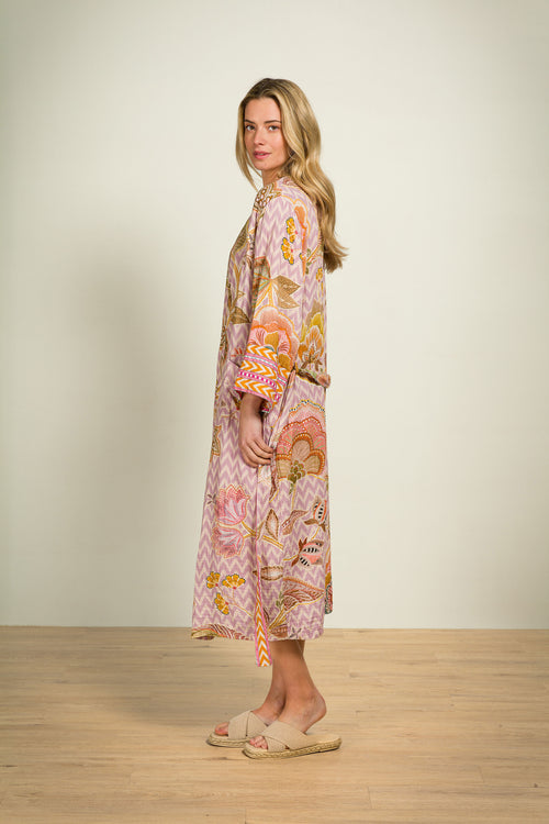 Pip Studio - Noa Kimono - Dames - Hakuna - Lila - XXL - vtwonen shop