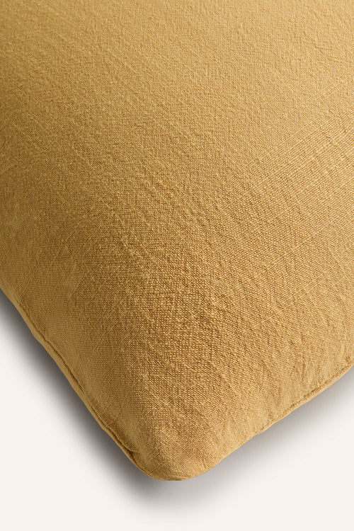 Calma House Kussenhoes Gavema2 - Mosterd - 45x45