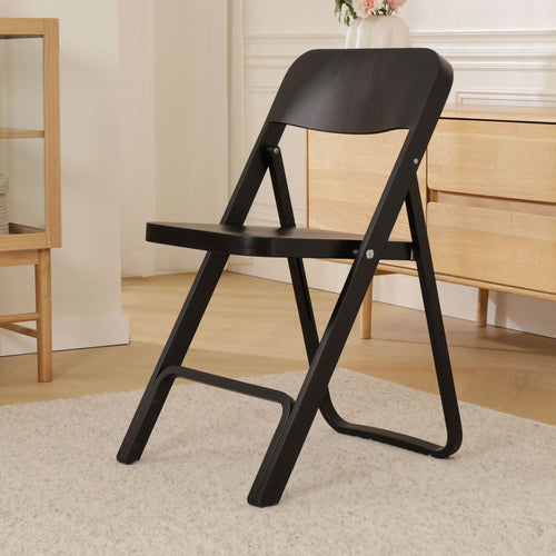 Fameg Flip Houten Klapstoel Zwart - vtwonen shop