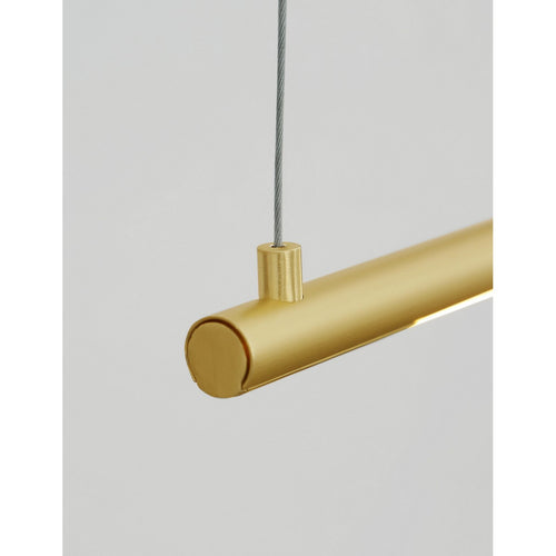 Merano Albuquerque Bar Hanglamp Plafondlamp Messing Goud Aluminium LED 20W 1400Lm 3000K
