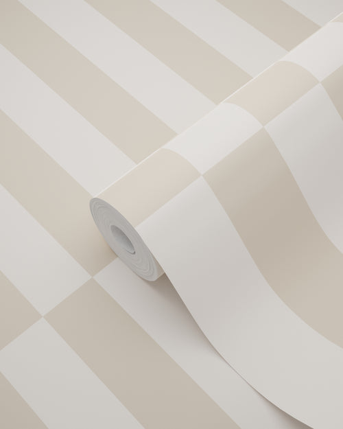 ESTAhome behang strepen beige - 50 x 900 cm - 131211 - vtwonen shop