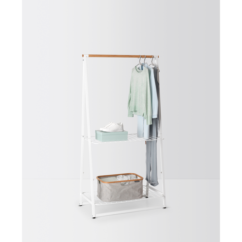 Brabantia Linn Kledingrek, Groot - White - vtwonen shop