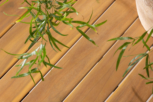 Rebellenclub Rechthoekige Tuintafel Aspen - 200 x 90cm - Naturel Hout - vtwonen shop