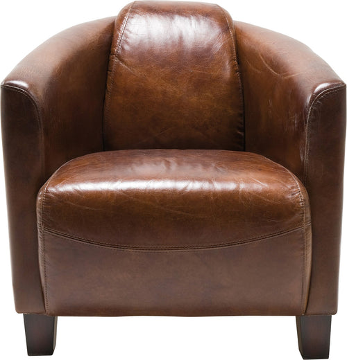 Kare Design Fauteuil Cigar Lounge donkerbruin - vtwonen shop