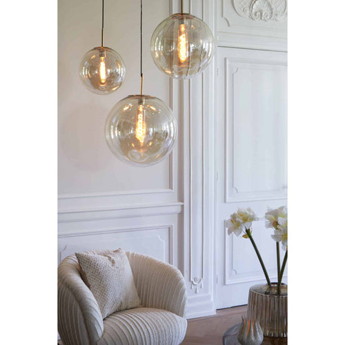 Light & Living hanglamp Medina - goud - Ø48cm - vtwonen shop