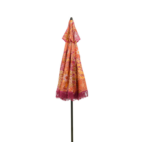 Mica Decorations Bloem Parasol - H238 x Ø220 cm - Roze - vtwonen shop