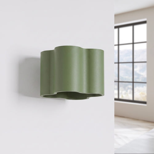 Sollux Lighting Wandlamp OVIO olijfgroen G9 - 12x14,5x10cm
