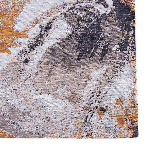 Dropouts vloerkleed Middle Of - geel - 240x340cm