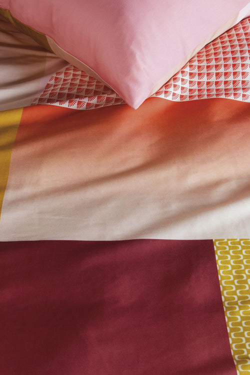 Beddinghouse Dutch Design  Sunset Boulevard - 240 x 200/220 cm - Koraal - vtwonen shop