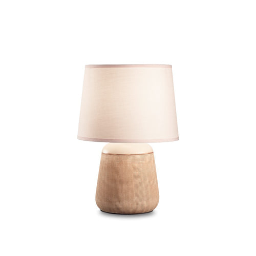 Ideal Lux KALI-2 - Tafellamp voor binnenshuis 1 licht wit met kap, E14