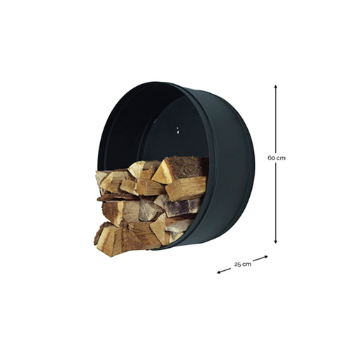 Spinder Design houtopslag Banshee - Zwart - vtwonen shop