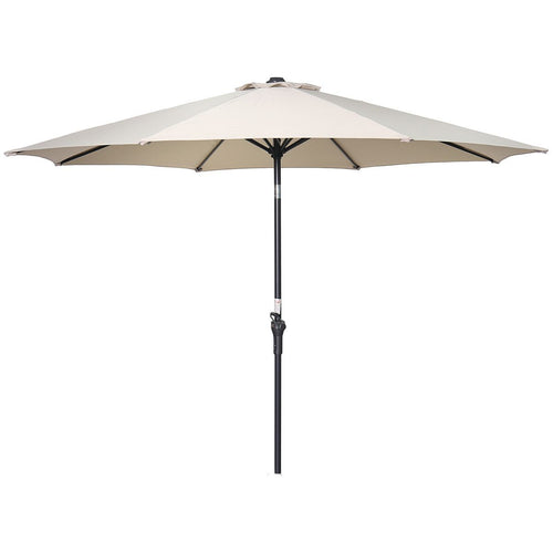 Garden Impressions stokparasol Lotus ecru Ø300 cm met Eureka voet en hoes