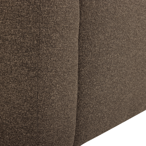 WOOOD 1-zits bank arm rechts Mojo Base - Bouclé - Bruin - 74x105x97