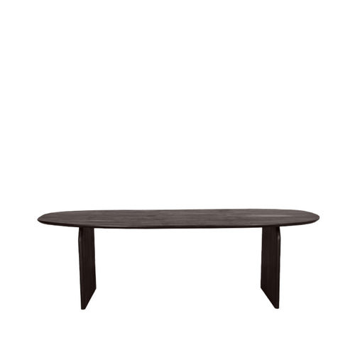 LABEL51 Eettafel Cooper - Donkerbruin Mangohout - 250x110x76cm