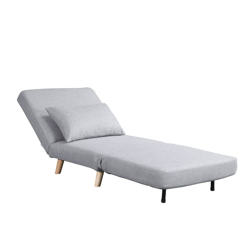 HOME DELUXE Slaapstoel SNOOZE - Grijs 79 x 28 x 132 cm - vtwonen shop