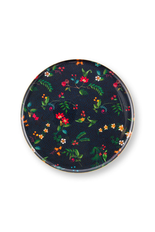 Pip Studio Serveerschaal Berry Blues - Blauw - 24x9cm - vtwonen shop