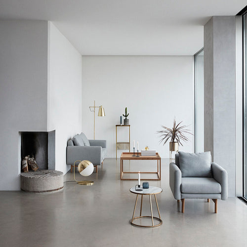 Hübsch kandelaar Curve - ijzer - ø9xh7cm - vtwonen shop